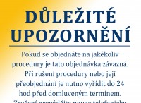 Důležité upozornění